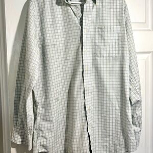 Men's Green Plaid Shirt